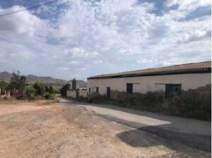 Fachada da quinta rústica em Los Remolinos, Múrcia