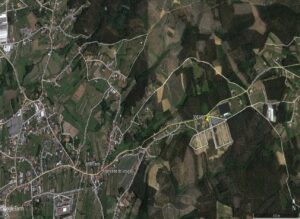 Vista geral do terreno à venda em Águeda